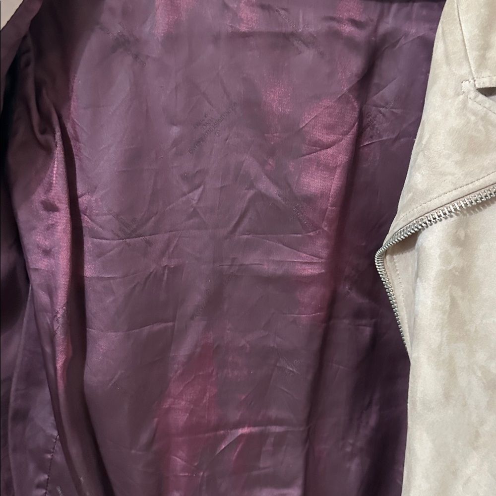 GOLDEN GOOSE BROWN SUEDE BIKER JACKET - Picture 7 of 12